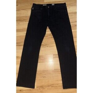 AG Protege Jeans Mens 36 X 34 Classic Straight Stretch Dark Blue Nice!